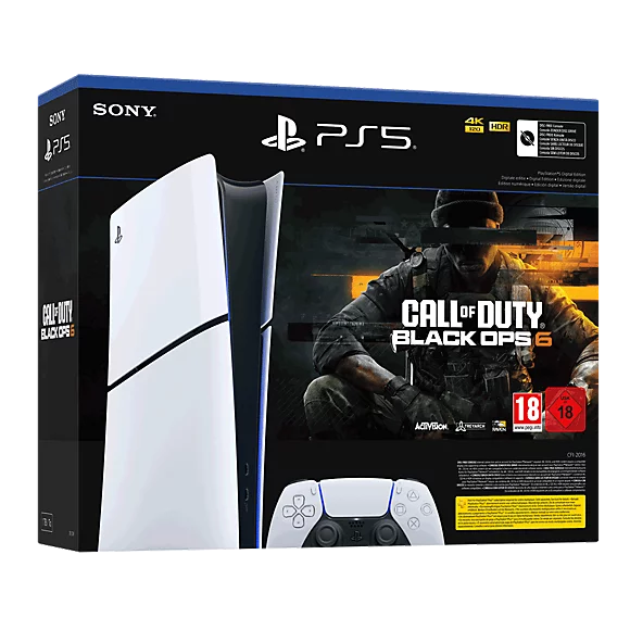 PlayStation®5 Digital Edition Konsole - Call of Duty®: Black Ops 6 Bundle (Modellgruppe - Slim)*
