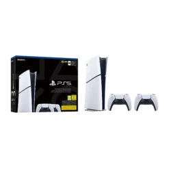 Sony PlayStation 5 Digital Edition Slim 1 TB + 2 DualSense Controller – Bild 3