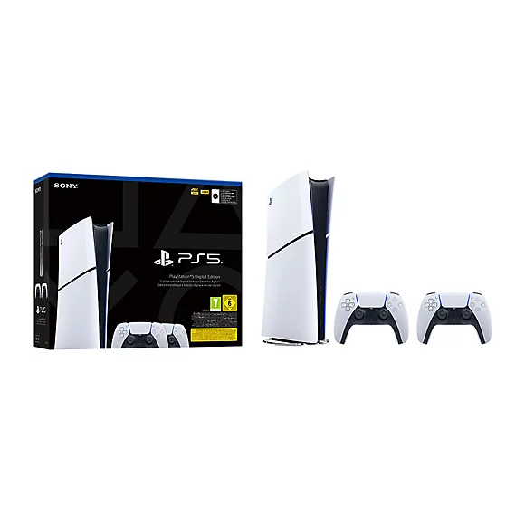 Paket: PlayStation®5 Digital Edition + zwei DualSense™ Wireless-Controll- er (Modellgruppe - Slim)* – Image 3