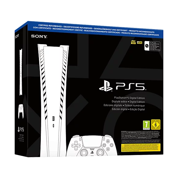 Generalüberholt und Zertifiziert PlayStation®5 Digital Edition Konsole