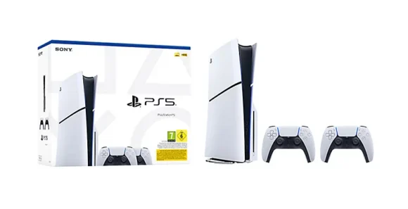 Sony PlayStation 5 + 2x DualSense (Slim) – Bild 3