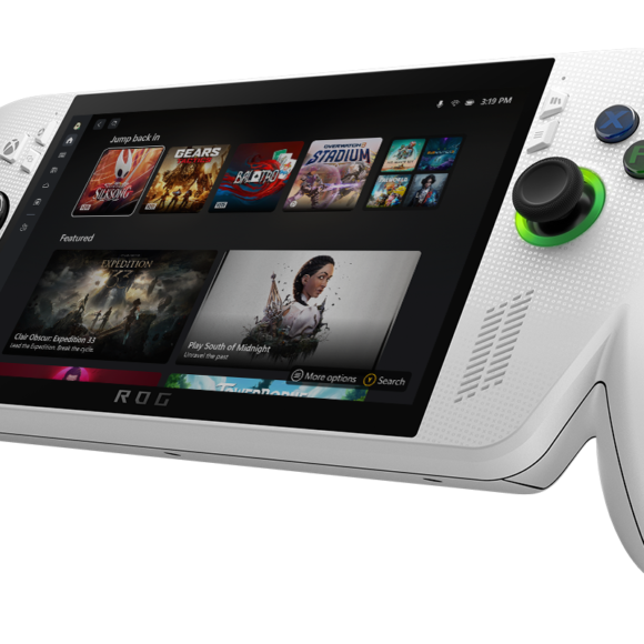 Alternative view of ROG XBOX ALLY