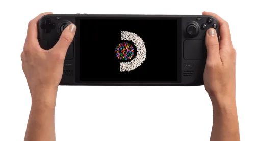 Alternative view of Steam Deck 256 GB LCD